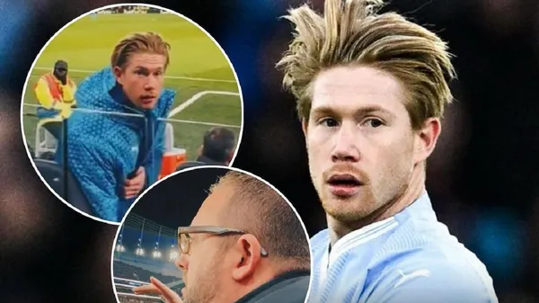 Фанат задел Де Брюйне прямо во время матча – лидер Ман Сити отреагировал неожиданно