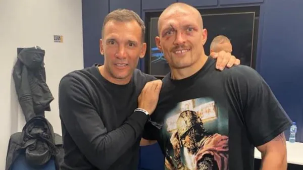 "Запланували щось хороше" – тепла зустріч Шевченка з Усиком