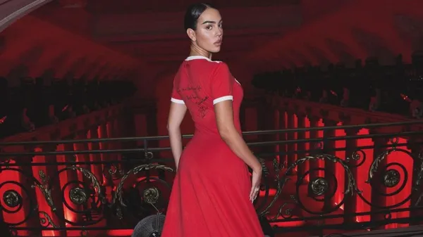 Джорджина проговорилась щодо завершення кар'єри Роналду на показі мод