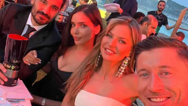 Не только Довбик: Артета, Алонсо и Левандовски на Globe Soccer Awards – возлюбленные просто сияют красотой