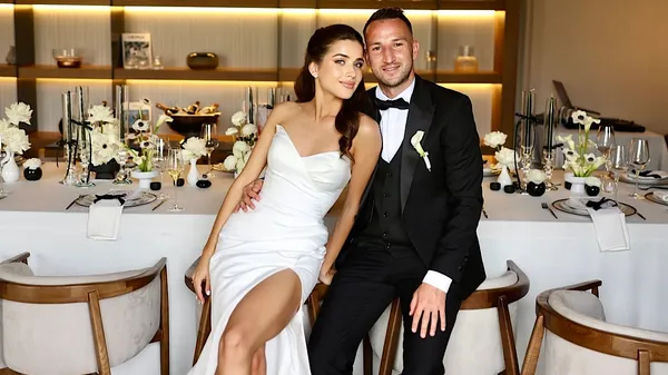 Ведуча Металіста 1925 та капітан команди зіграли вишукане весілля – це їхній найщасливіший день