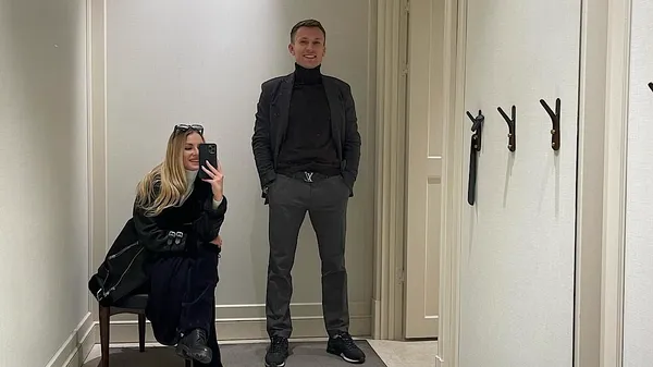 "Воскресенье вместе": Бабенко с женой нарядился в стиле Old Money – без сомнений самая стильная пара УПЛ