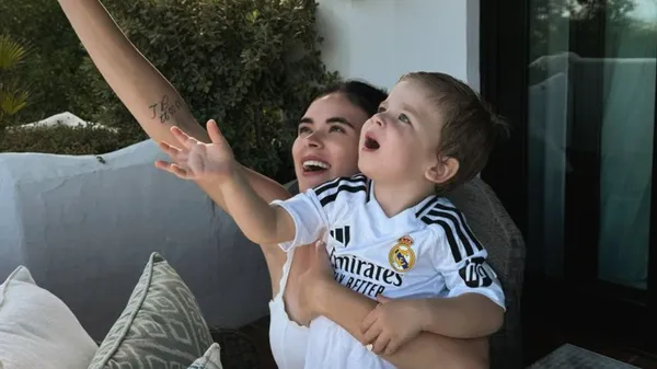 Дружина Луніна поділилася зворушливими моментами з їхнім сином – хлопчику виповнилося 2,5 роки