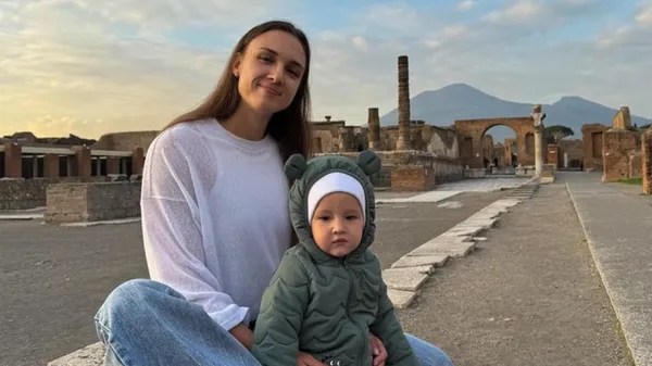 Веслувальниця Рибачок кайфує в Римі – зворушливі фото з чоловіком та сином