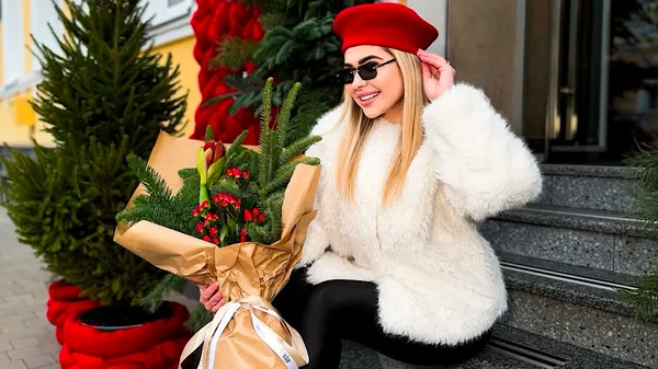 Избранница Корниенко уже одной ногой в 2025-м: праздничное настроение на полную