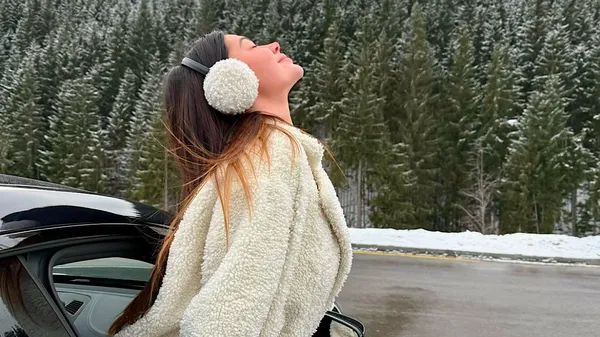 Жена Демченко устроила незабываемую фотосессию посреди Карпат – это стоит увидеть