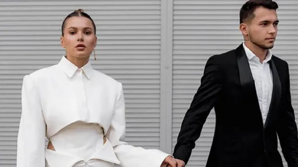 Неповторимая любка звезды Динамо сверкнула длиннющими ножками в привлекательном total black – тело мечты