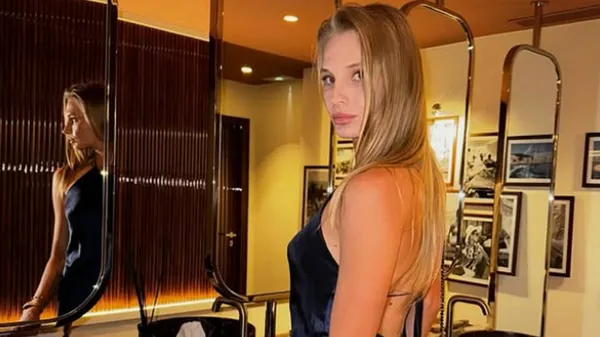 Дубайські пристрасті: Ястремська привертає погляди у відвертій шкіряній сукні: її фігура тішить око