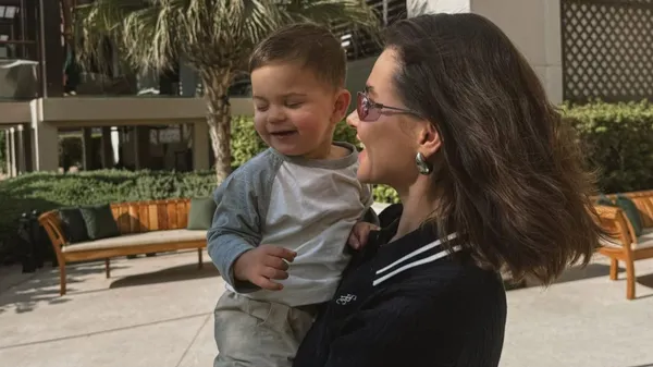 Дубинчак в роли папы: футболист развлекал сына и покорил сеть теплым видео