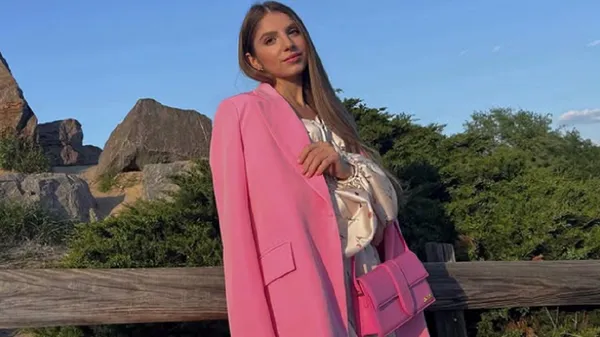 Наречена голкіпера Динамо виблискує в інтернеті: стиль, романтика і натхнення весною