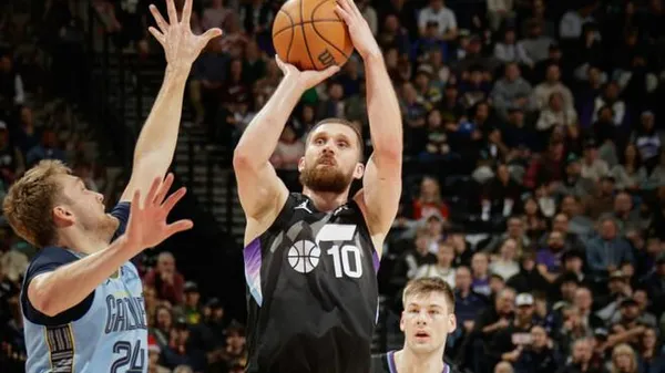 Промінь світла в темному царстві: Михайлюк повторив рекорд кар'єри на тлі чергової поразки "Джаз"