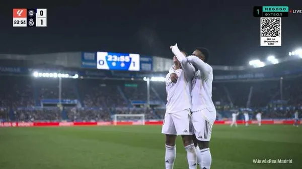 Щека Куртуа и магия Мбаппе: Реал устроил триллер в матче с Алавесом