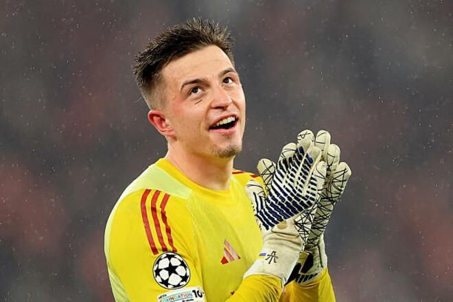 Гол століття від воротаря: Трубін шокує Реал, а УАФ знаходить аж три емодзі для оплесків