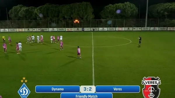 От 2:0 до 2:2 и победный шедевр: Динамо устроило качели с Вересом в Турции