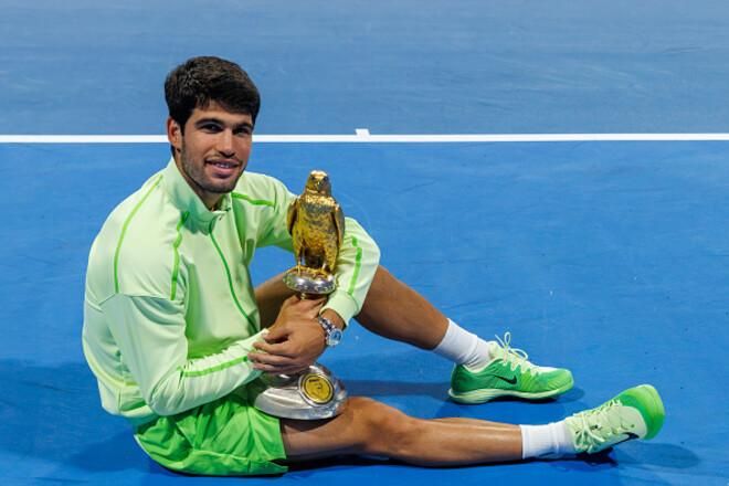 Золотий дощ у Досі: Алькарас заробив $1.8 мільйона за 50-хвилинний спаринг