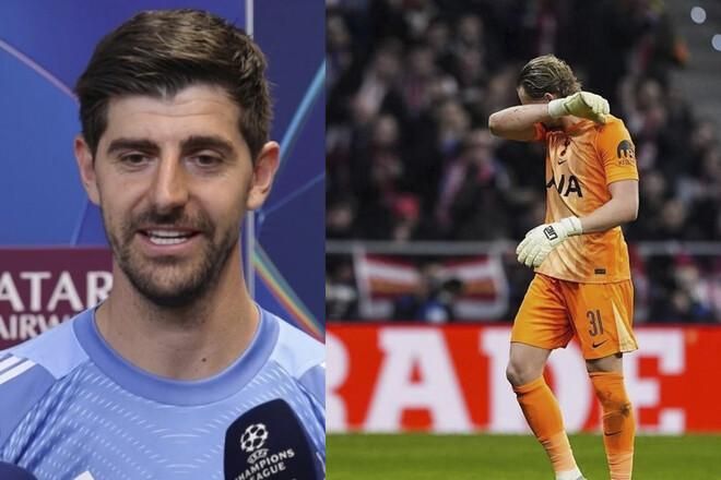 Куртуа написав голкіперу, що провалив матч. І це не тролінг, а дивовижний жест підтримки