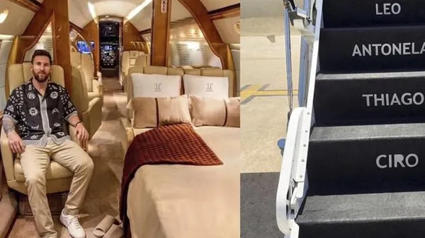 Небо, літак, десятка: як Мессі перетворив бізнес-джет за €50 млн на сімейний альбом