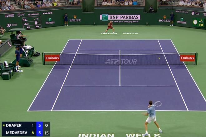 Майстер скарги: Медведєв виплакав собі перемогу в скандальному матчі з Дрейпером