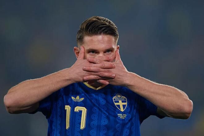 Кат збірної України. Шведський форвард назвав розгром нашої команди 'чудовим' і хоче ще