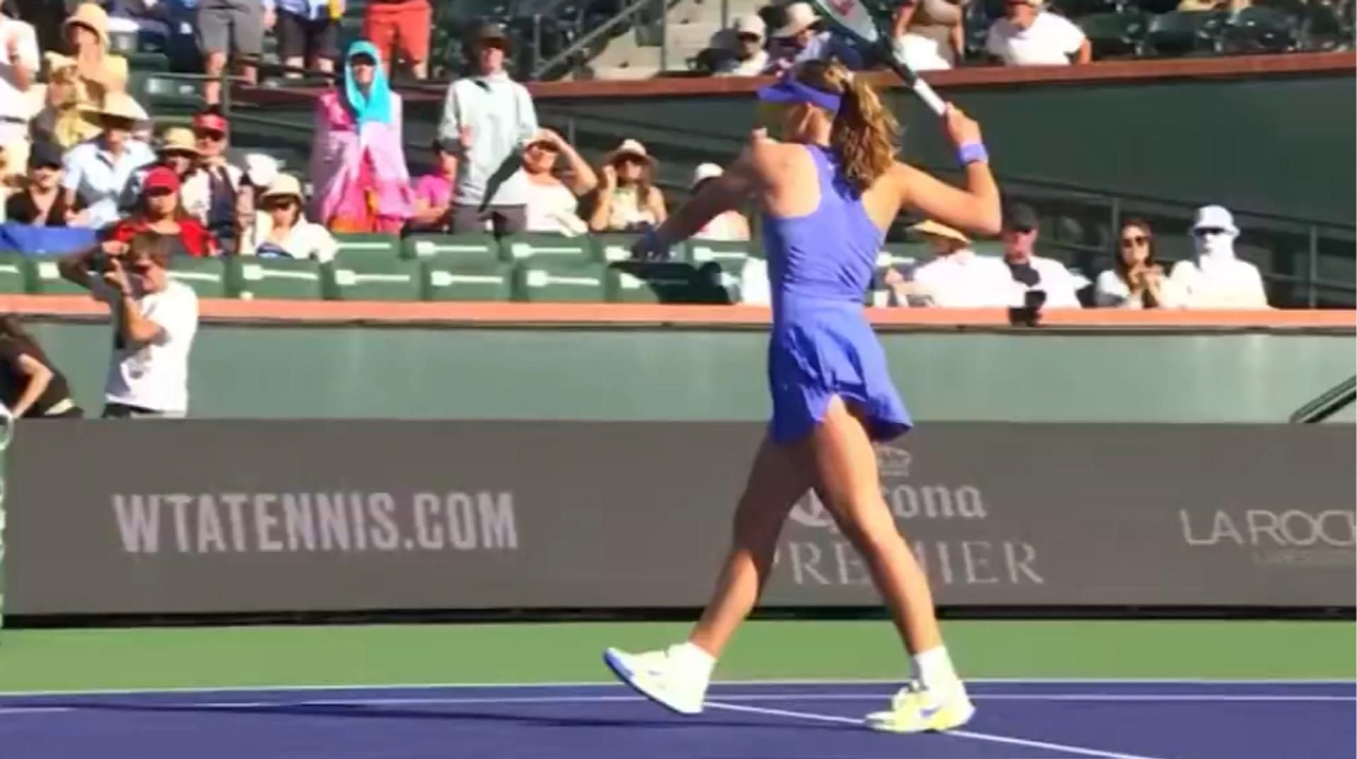 Тенісна "нейтральність" у всій красі: росіянка Андрєєва влаштувала істерику з ракеткою та матюками