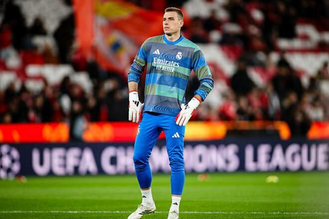 Вічний резерв: Лунін знову дивитиметься футбол з найкращих місць на "Бернабеу"