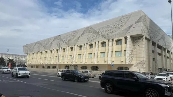 Дворец для наших королев? Заглядываем на арену в Баку, где сборная Украины будет биться за Евро