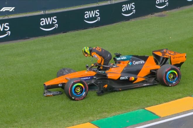 Домашній провал: Піастрі розбив болід ще до старту, влаштувавши найкоротшу гонку в історії