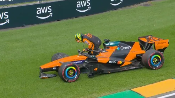 Домашній провал: Піастрі розбив болід ще до старту, влаштувавши найкоротшу гонку в історії