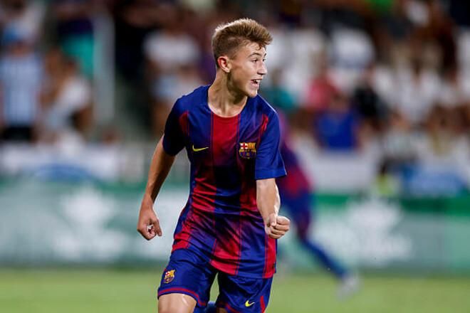 Золотой гол украинца! 16-летний Рыбак выгрызает для Барселоны международный кубок